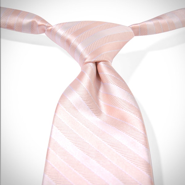 Petal Striped Pre-Tied Tie