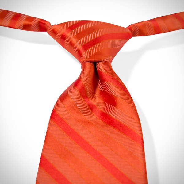 Jalapeno Striped Pre-Tied Tie